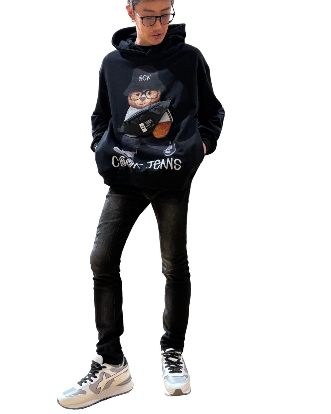 CJバッグ ベアー パーカー(Unisex/ユニセックス)