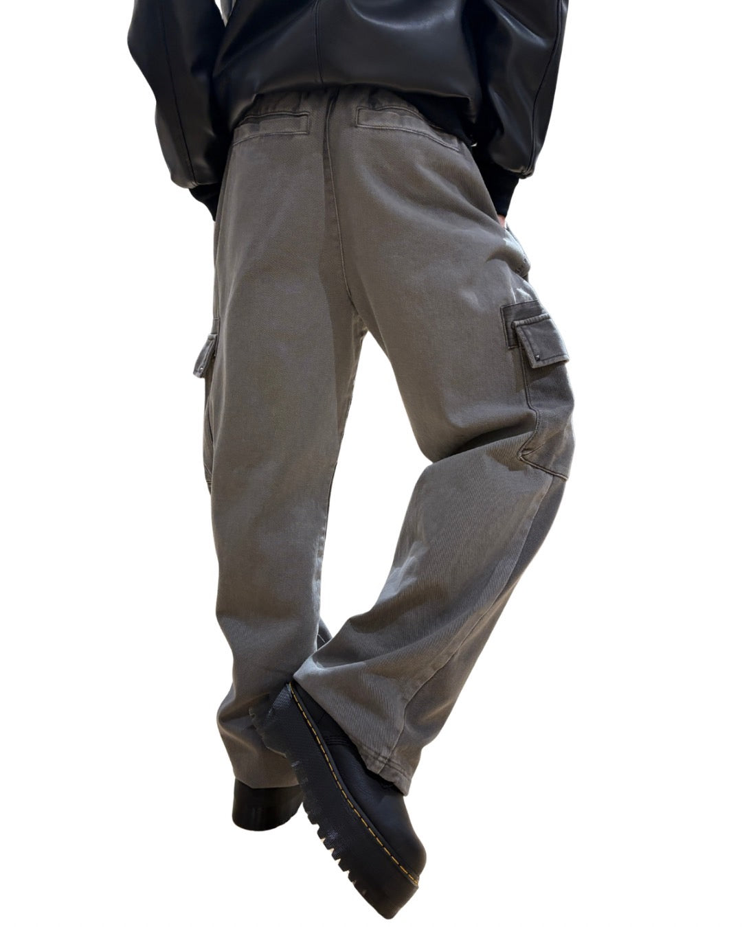 製品染カーゴコンビパンツ(Unisex/ユニセックス)