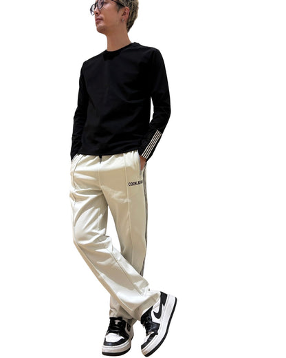 袖口 テープ ロンT(Unisex/ユニセックス)