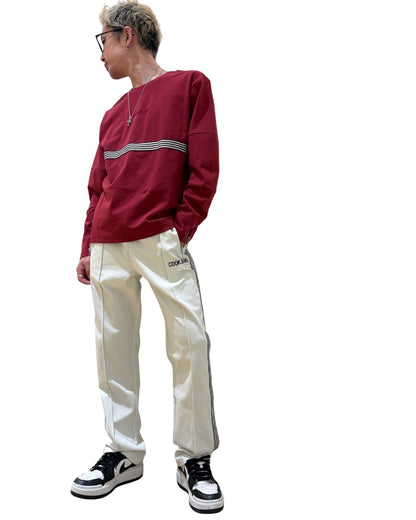 サイドテープ ジャージパンツ(Unisex/ユニセックス)