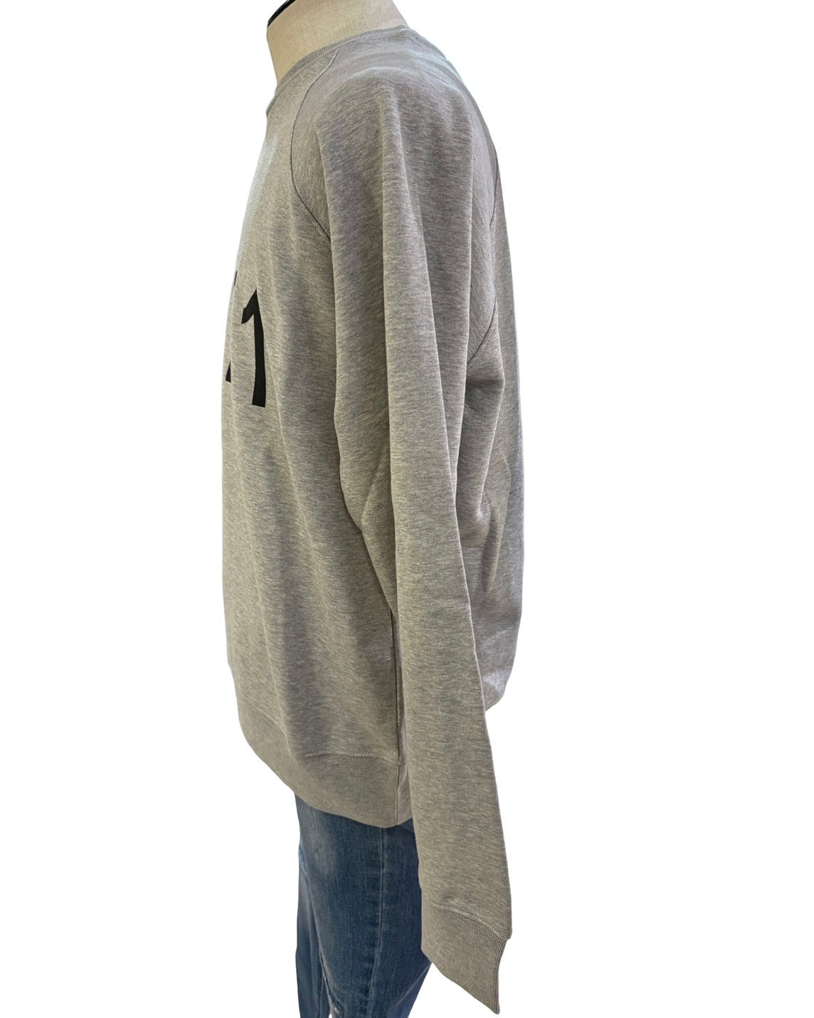 ヌメロ ヴェントゥーノ N°21 ロゴプリント  長袖トレーナー(Unisex/ユニセックス)