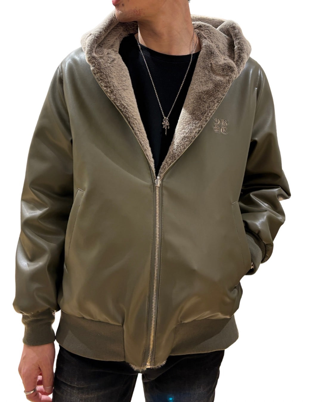 リバーシブル ファージャケット(Unisex/ユニセックス)