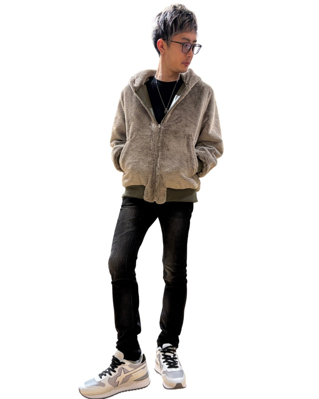 リバーシブル ファージャケット(Unisex/ユニセックス)