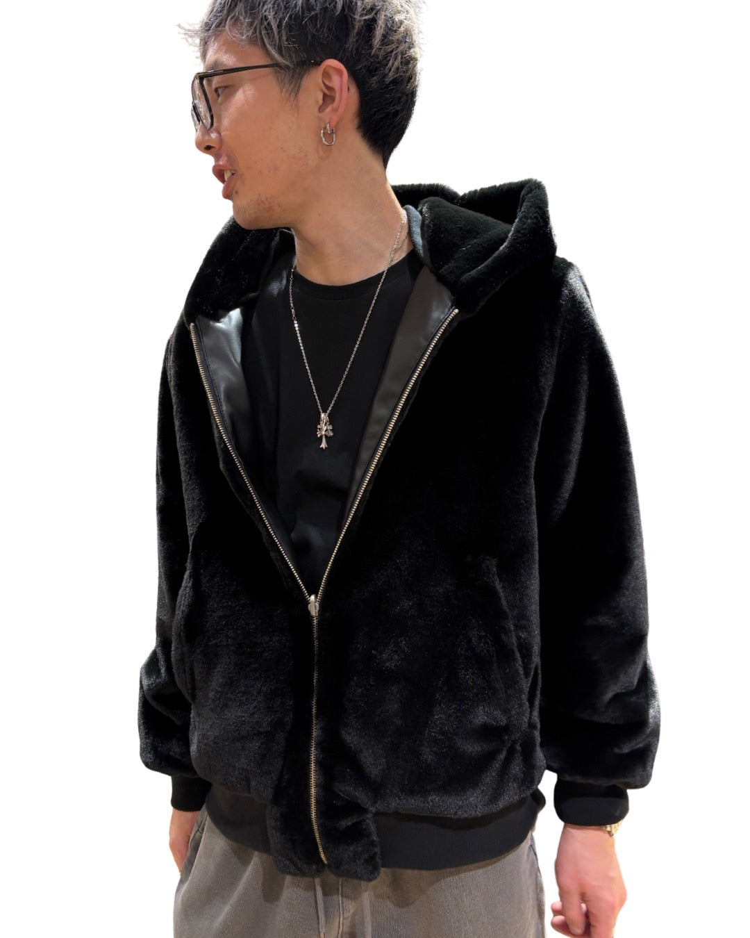 リバーシブル ファージャケット(Unisex/ユニセックス)