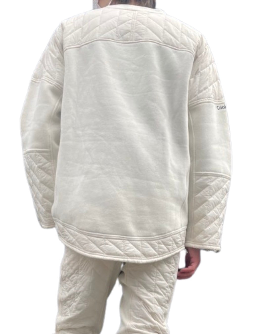 キルト コンビ クルー プルオーバー(Unisex/ユニセックス)