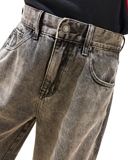 バイカラー デニムパンツ(Unisex/ユニセックス)