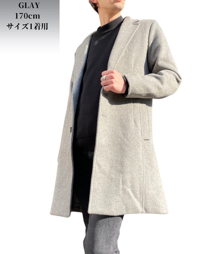 ウール チェスター コート(Mens/メンズ)