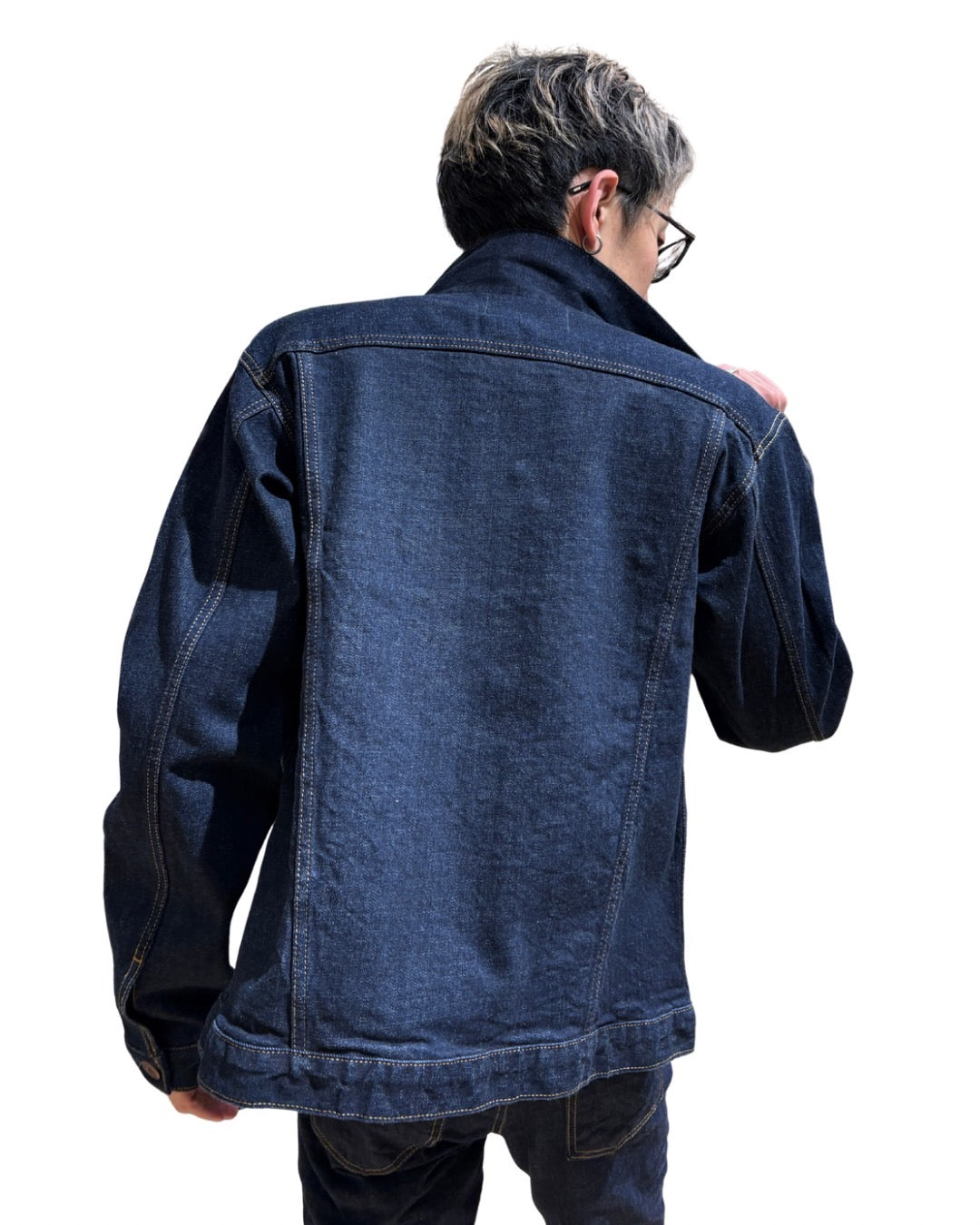 ワンウォッシュ デニム ジャケット(Unisex/ユニセックス)