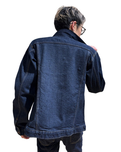 ワンウォッシュ デニム ジャケット(Unisex/ユニセックス)
