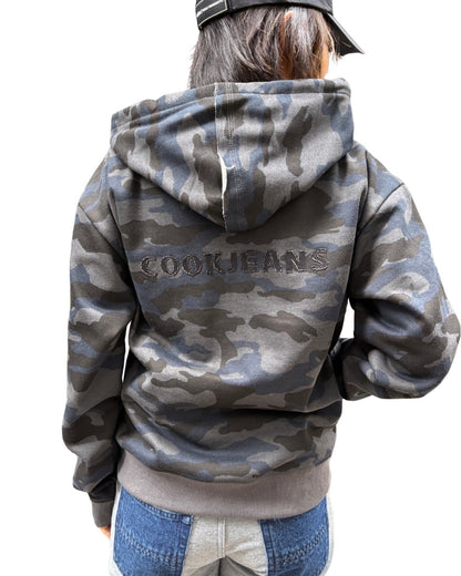 カットオフ スウェット ジップパーカー(Unisex/ユニセックス)