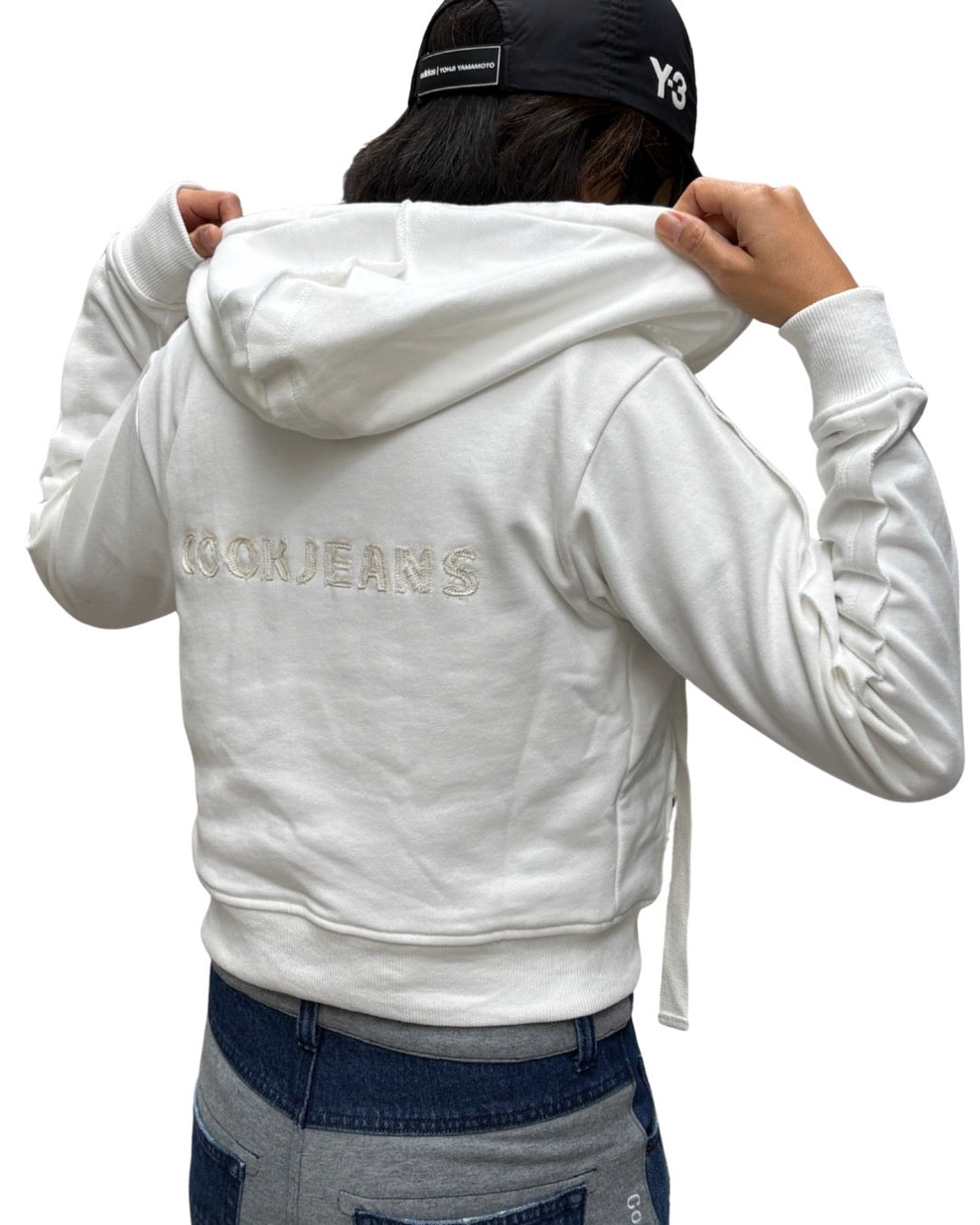 カットオフ スウェット ジップパーカー(Unisex/ユニセックス)