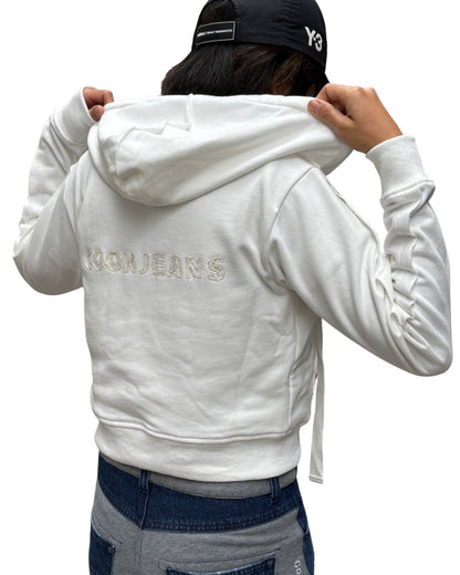 カットオフ スウェット ジップパーカー(Unisex/ユニセックス)