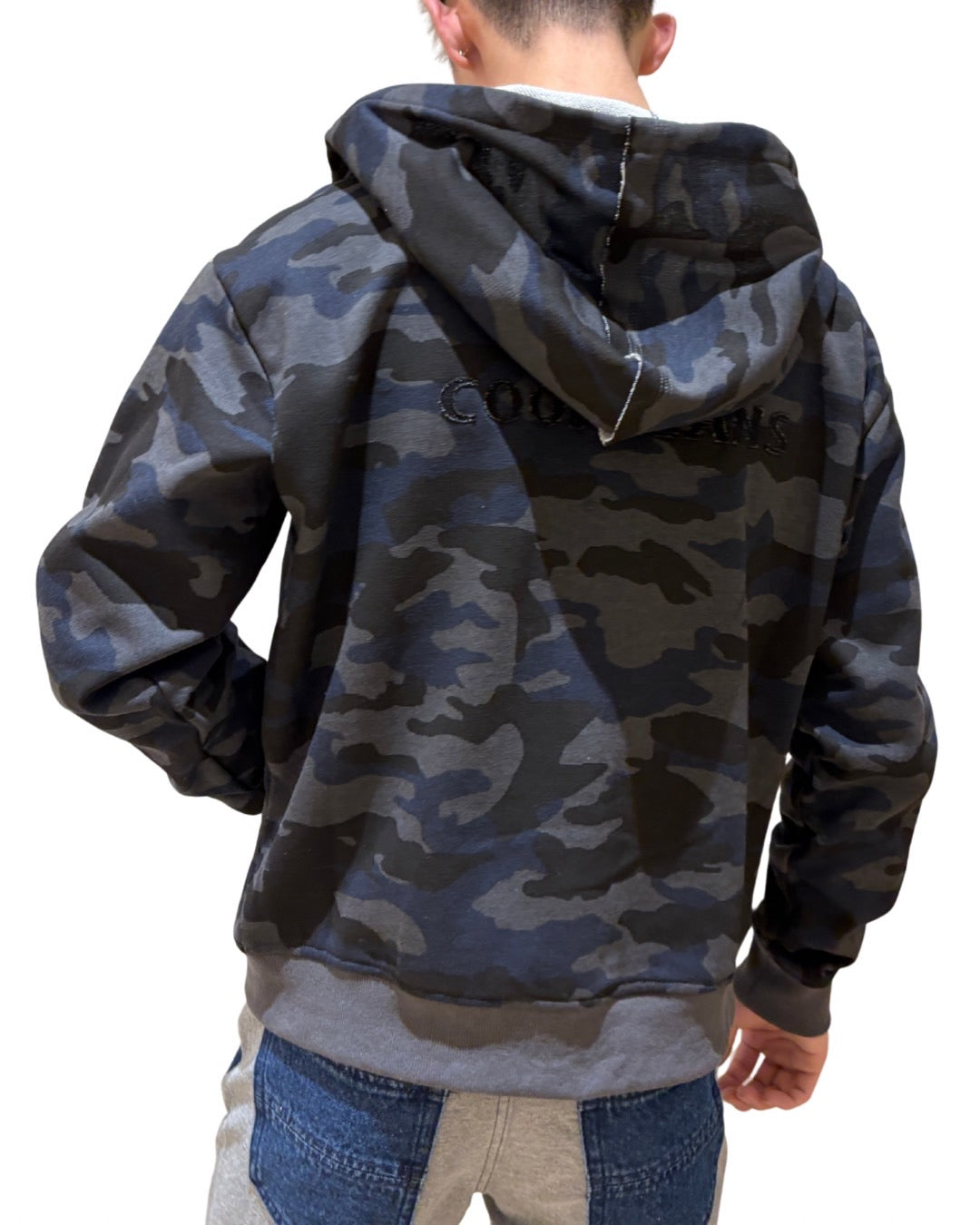 カットオフ スウェット ジップパーカー(Unisex/ユニセックス)