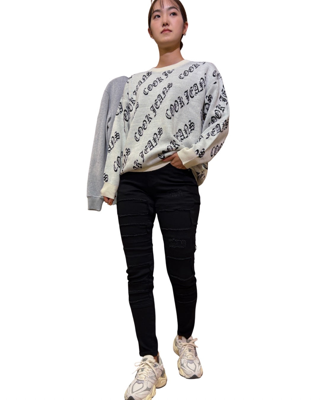 リメイク スキニー パンツ(Unisex/ユニセックス)