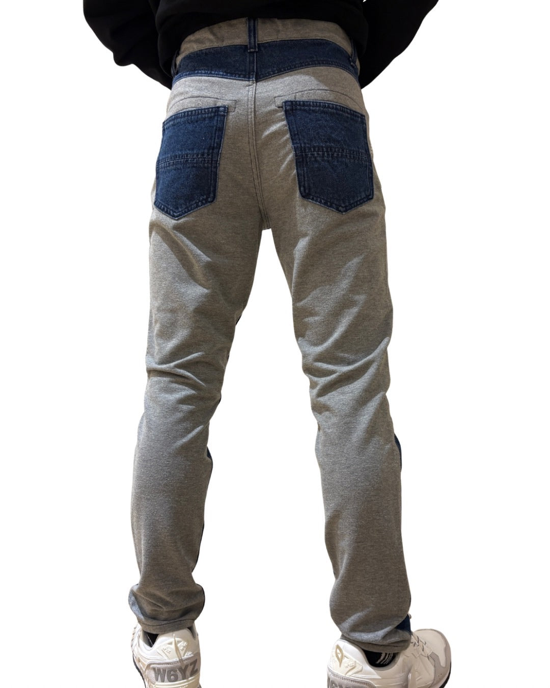 デニム スウェット 切替パンツ(Unisex/ユニセックス)