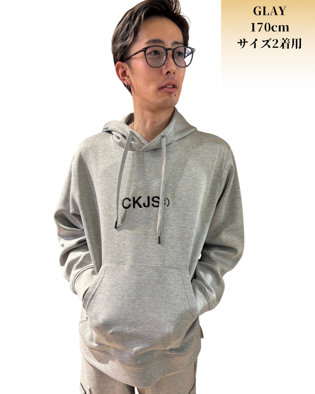 CKJS 刺繍 PK(Unisex/ユニセックス)