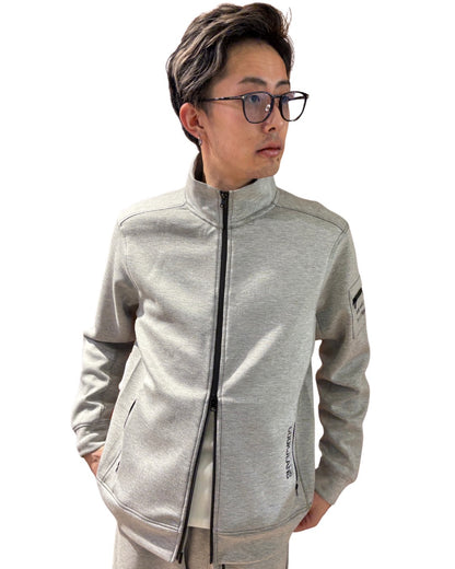 スタンド 襟 ジップジャケット(Unisex/ユニセックス)