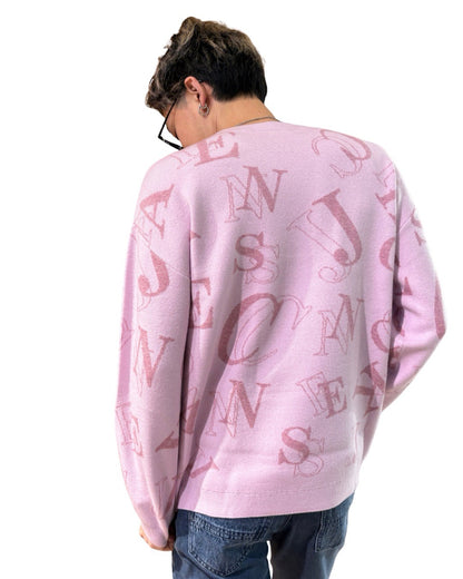 ランダム ロゴ ニット(Unisex/ユニセックス)