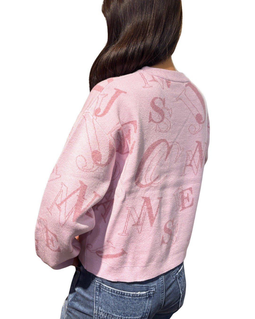 ランダム ロゴ ニット(Ladies/レディース)