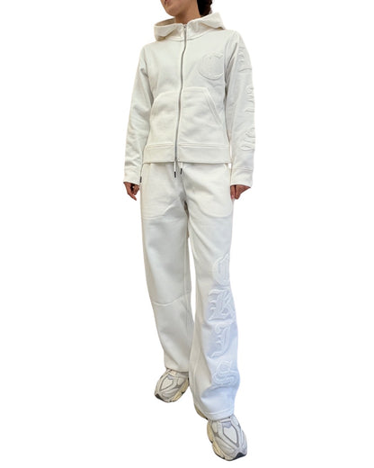 パイルワッペン ジップ フード ジャケット(Ladies/レディース)