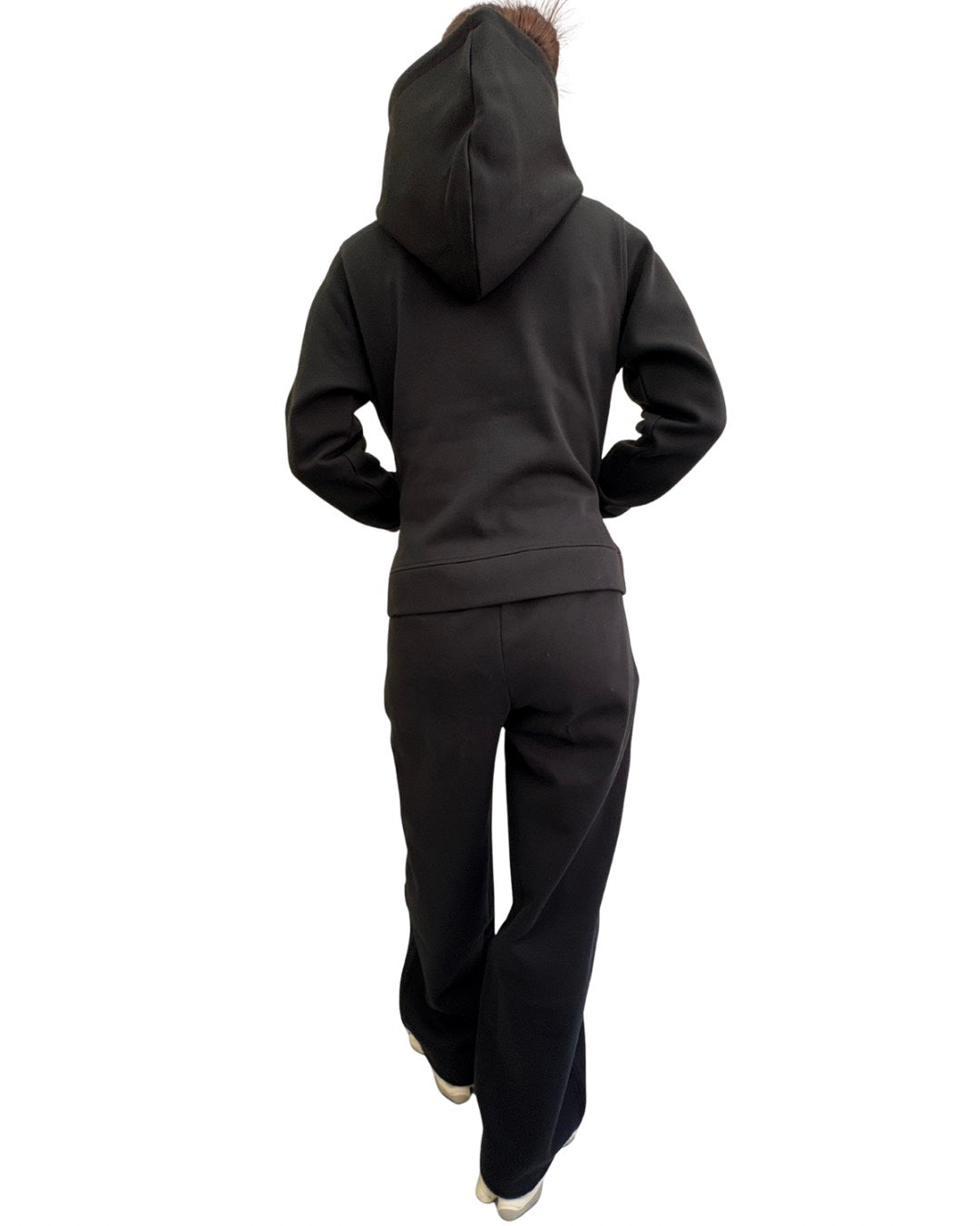 パイルワッペン ジップ フード ジャケット(Ladies/レディース)