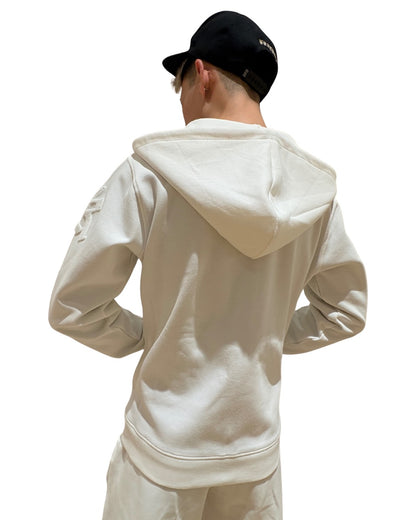 パイルワッペン ジップ フード ジャケット(Mens/メンズ)