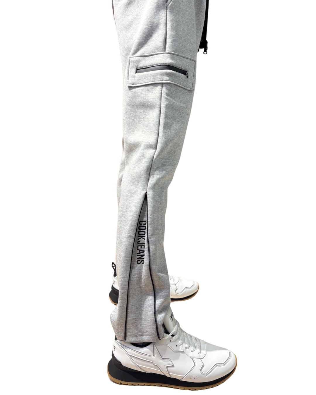 CJ裾ジップ ジャージパンツ(Unisex/ユニセックス)