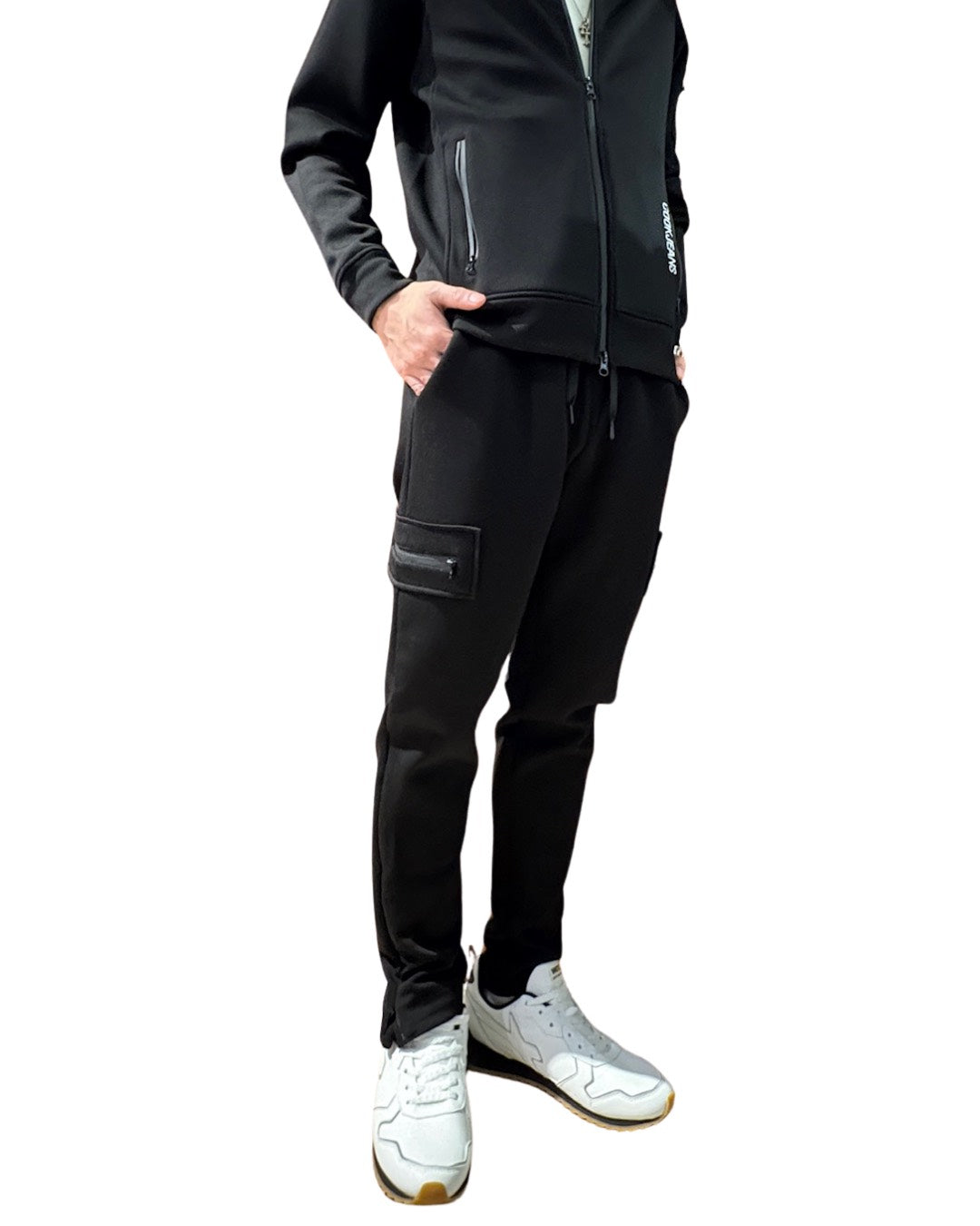 CJ裾ジップ ジャージパンツ(Unisex/ユニセックス)