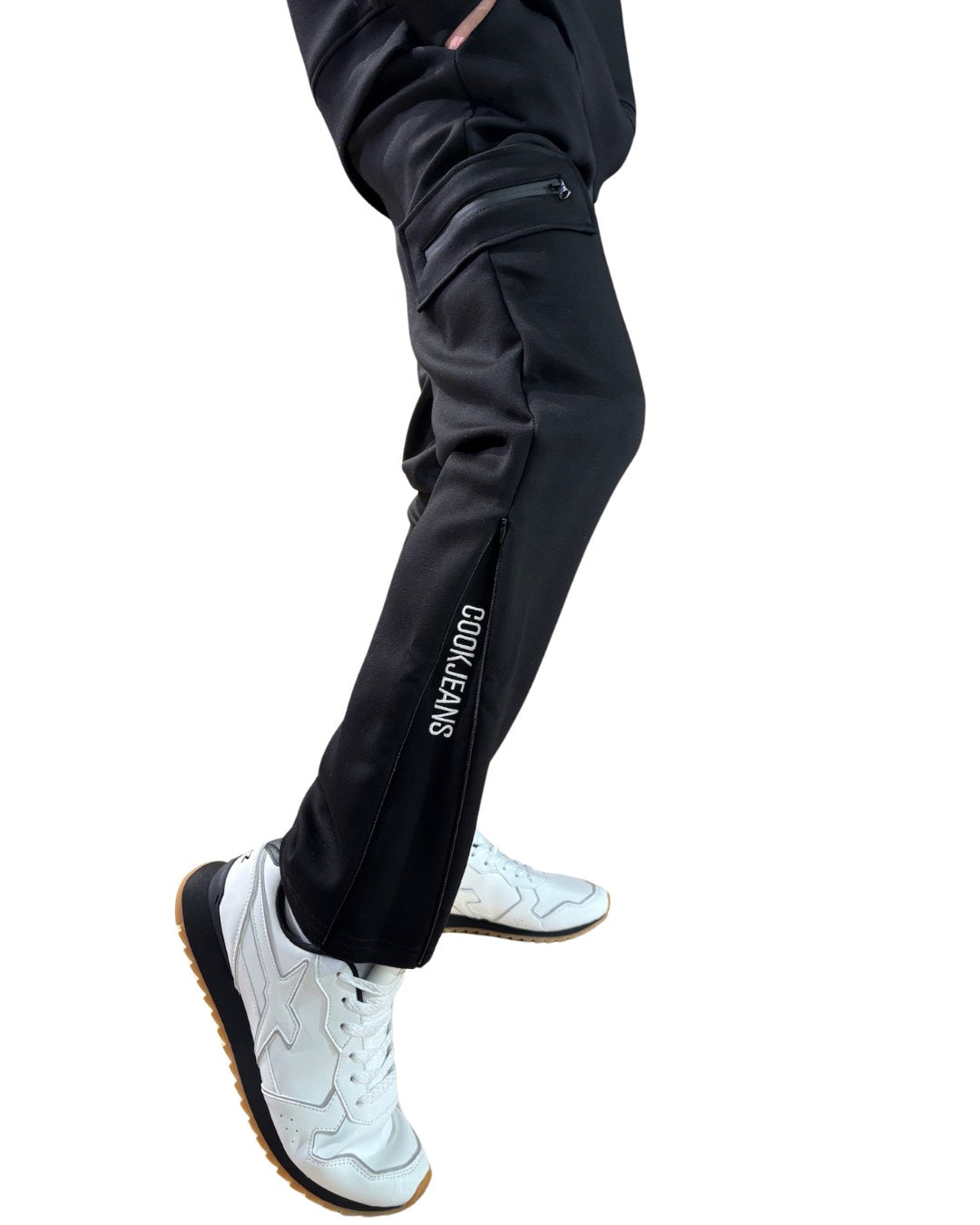 CJ裾ジップ ジャージパンツ(Unisex/ユニセックス)